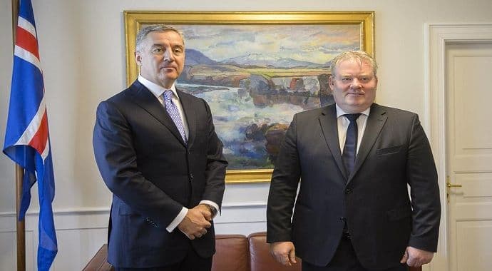 Johanson - Đukanović: Čast nam je što je Island prva zemlja koja je priznala Crnu Goru Johanson - Đukanović: Čast nam je što je Island prva zemlja koja je priznala Crnu Goru