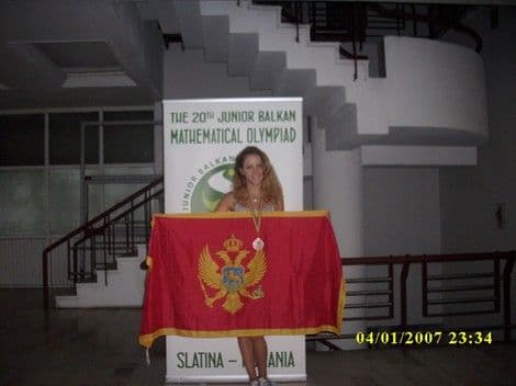 Nina Mitrović osvojila bronzu na 20. Juniorskoj balkanskoj matematičkoj olimpijadi Nina Mitrović osvojila bronzu na 20. Juniorskoj balkanskoj matematičkoj olimpijadi