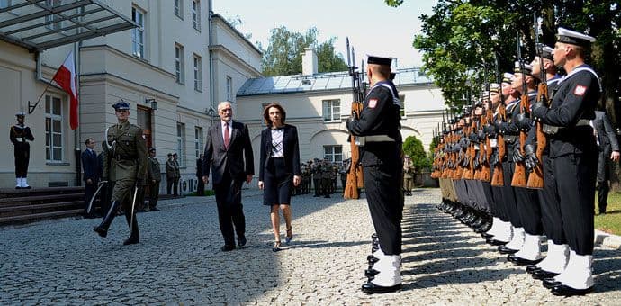 Pejanović Đurišić sa poljskim kolegom Antonijem Maćerevičem o NATO Samitu u Varšavi i ratifikaciji Protokola Pejanović Đurišić sa poljskim kolegom Antonijem Maćerevičem o NATO Samitu u Varšavi i ratifikaciji Protokola