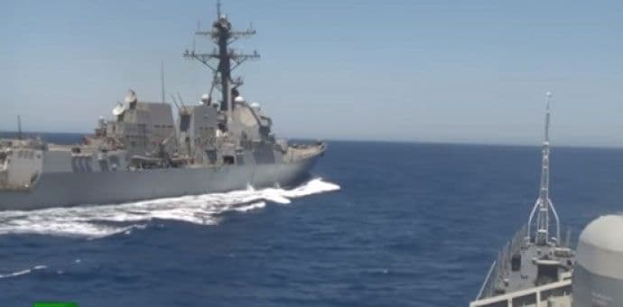 Umalo sudar ratnih brodova u Mediteranu: Rusi upozoravaju Amerikance Umalo sudar ratnih brodova u Mediteranu: Rusi upozoravaju Amerikance