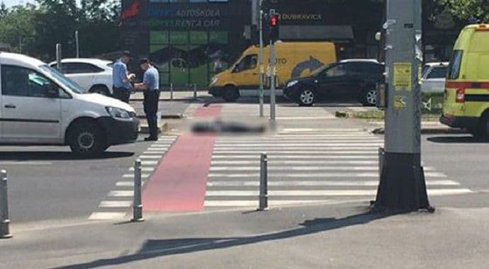 Muškarac preminuo na pješačkom prelazu Muškarac preminuo na pješačkom prelazu