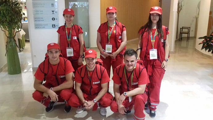 Ekipa Crvenog krsta treća na Evropskom takmičenju u pružanju prve pomoći Ekipa Crvenog krsta treća na Evropskom takmičenju u pružanju prve pomoći