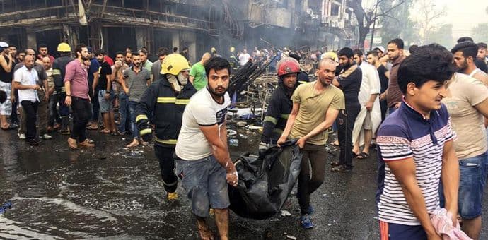 Novi bilans dva napada u Bagdadu: Stradalo 213 ljudi Novi bilans dva napada u Bagdadu: Stradalo 213 ljudi