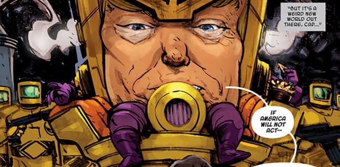 Donald Tramp glavni negativac u novom Marvelovom stripu Donald Tramp glavni negativac u novom Marvelovom stripu