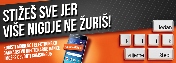 Hipotekarna banka nagrađuje korisnike elektronskog i mobilnog bankarstva Hipotekarna banka nagrađuje korisnike elektronskog i mobilnog bankarstva