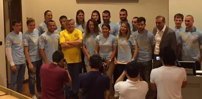 UDG: Ispraćaj studenata učesnika OI, Univerzijade i Svjetskog prvenstva u karateu UDG: Ispraćaj studenata učesnika OI, Univerzijade i Svjetskog prvenstva u karateu