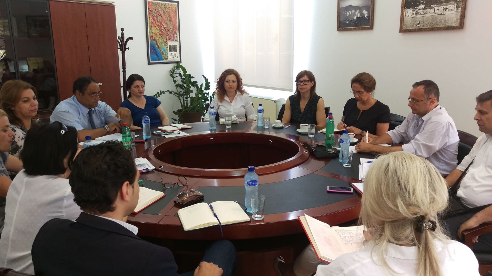 Marta Garsija Fidalgo posjetila Tivat Marta Garsija Fidalgo posjetila Tivat