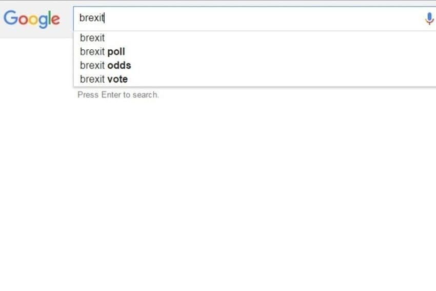 Brexit nadmašio pornografiju, postao najtraženiji pojam na Googleu u V. Britaniji Brexit nadmašio pornografiju, postao najtraženiji pojam na Googleu u V. Britaniji