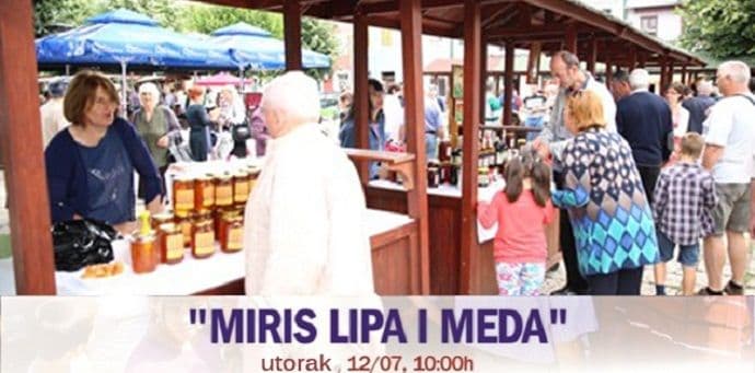 "Miris lipa i meda" 20. put na Balšića pazaru "Miris lipa i meda" 20. put na Balšića pazaru
