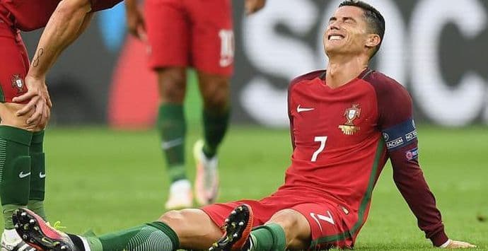 VIDEO: Kako je Paje povrijedio Ronalda, suze Portugalca VIDEO: Kako je Paje povrijedio Ronalda, suze Portugalca