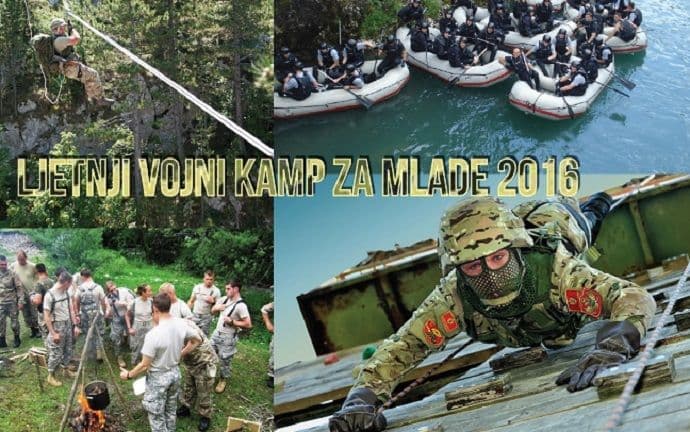 Sjutra svečano otvaranje Ljetnjeg vojnog kampa za mlade Sjutra svečano otvaranje Ljetnjeg vojnog kampa za mlade