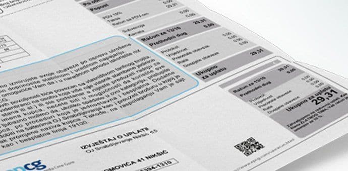 Prosječan račun za struju u junu oko 30 eura Prosječan račun za struju u junu oko 30 eura