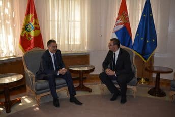 Vujanović sa Vučićem: Obostrani interes za unaprjeđenje bilateralnih odnosa 