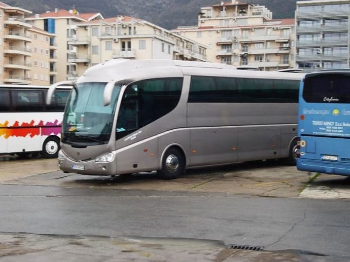 Budva: Zapaljen autobus Budva: Zapaljen autobus