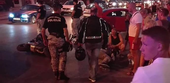 SUTOMORE: Udario u motoristu, pa pobjegao SUTOMORE: Udario u motoristu, pa pobjegao