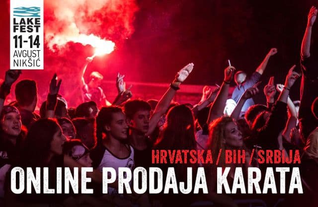 LAKE FEST: Počela onlajn prodaja ulaznica u regionu, od ponedjeljka u CG LAKE FEST: Počela onlajn prodaja ulaznica u regionu, od ponedjeljka u CG