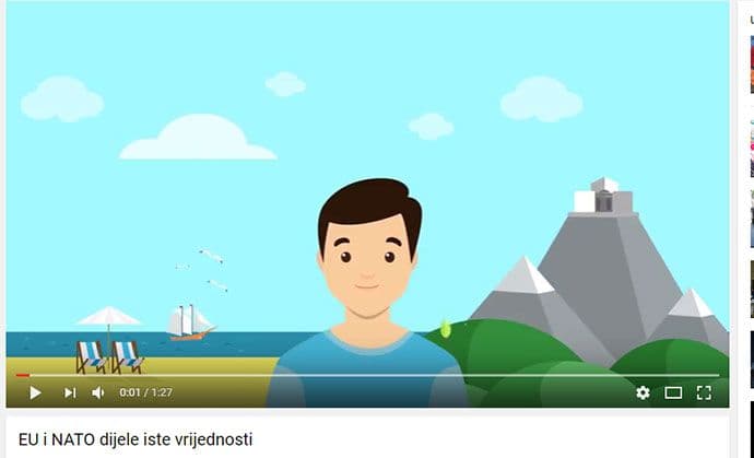 Animiranim spotovima približavaju značaj NATO-a Animiranim spotovima približavaju značaj NATO-a