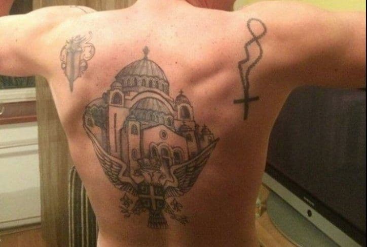 Vuk Kostić šokirao javnost tetovažama (FOTO) Vuk Kostić šokirao javnost tetovažama (FOTO)