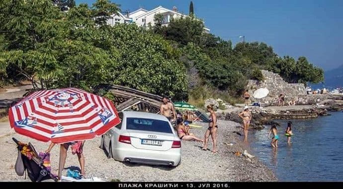 Audijem direktno na plažu: ''A ne no će pješke'' Audijem direktno na plažu: ''A ne no će pješke''