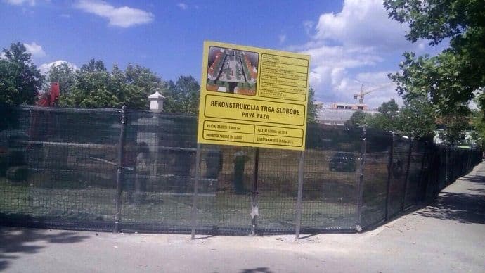 FOTO: Evo kako sada izgleda trg u Nikšiću FOTO: Evo kako sada izgleda trg u Nikšiću