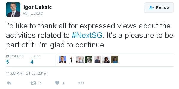 Lukšić: Idemo dalje Lukšić: Idemo dalje