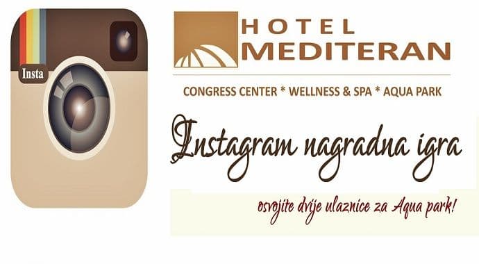Instagram nagradna igra: Osvojite ulaznice za Aqua park! Instagram nagradna igra: Osvojite ulaznice za Aqua park!