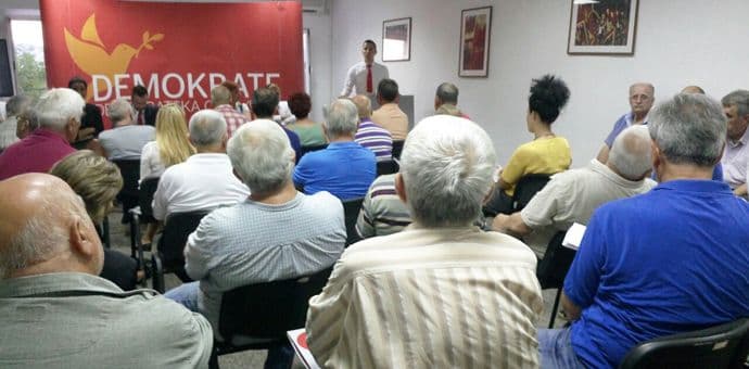 Vasilije Mugoša na čelu MO Demokrata Donja Gorica Vasilije Mugoša na čelu MO Demokrata Donja Gorica