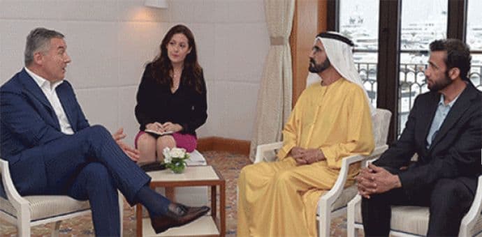 Đukanović sa šeikom Mohamedom: Želimo da privučemo što više investicija iz UAE Đukanović sa šeikom Mohamedom: Želimo da privučemo što više investicija iz UAE