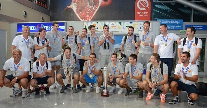 Zlatni momci vratili se u Crnu Goru Zlatni momci vratili se u Crnu Goru