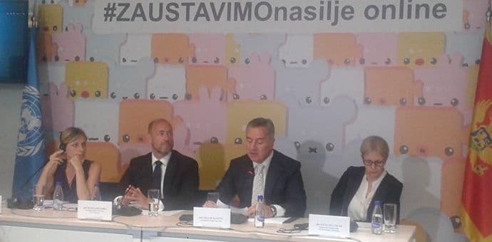 Đukanović: Zaštita djece od nasilja na internetu da bude prioritet Đukanović: Zaštita djece od nasilja na internetu da bude prioritet