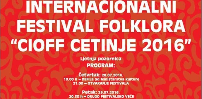SVI NA LJETNJU POZORNICU: Večeras startuje Internacionalni festival folklora SVI NA LJETNJU POZORNICU: Večeras startuje Internacionalni festival folklora