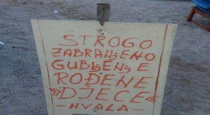 Jaz: Strogo zabranjeno gubljenje rođene djece Jaz: Strogo zabranjeno gubljenje rođene djece