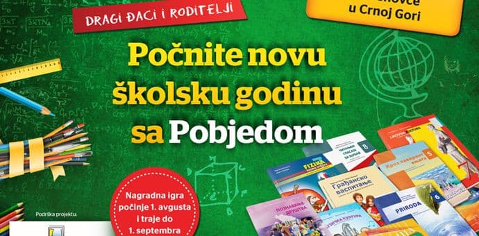 Počela nagradna igra: Pobjeda sa partnerima dijeli 100 kompleta knjiga Počela nagradna igra: Pobjeda sa partnerima dijeli 100 kompleta knjiga