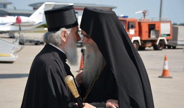 Patrijarh srpski Irinej stigao u Podgoricu Patrijarh srpski Irinej stigao u Podgoricu