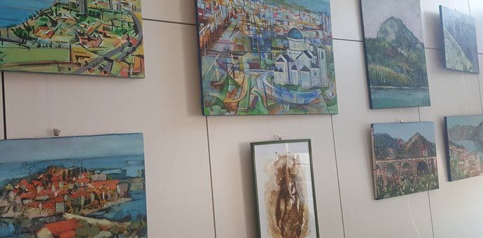 Djela Matana Vukčevića u Prostoru za umjetnost SGBM Djela Matana Vukčevića u Prostoru za umjetnost SGBM