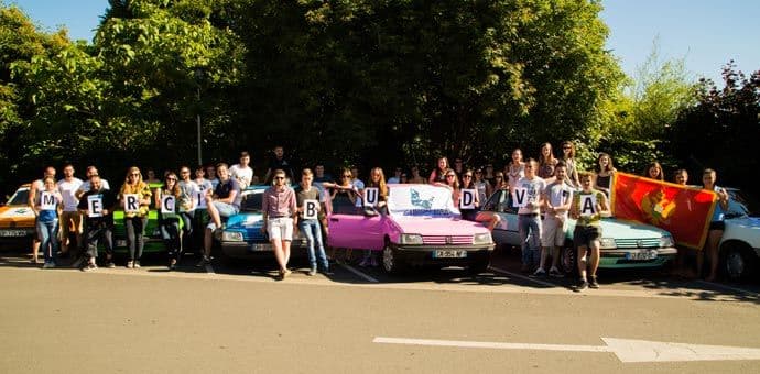 Učesnici automobilske trke "Europ'Raid 2016" u Budvi Učesnici automobilske trke "Europ'Raid 2016" u Budvi