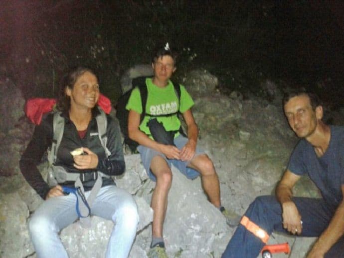 Spašeno dvoje Francuza iznad Lipaca Spašeno dvoje Francuza iznad Lipaca