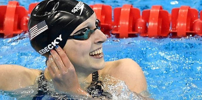 OI: Ledecki postavila novi rekord OI: Ledecki postavila novi rekord