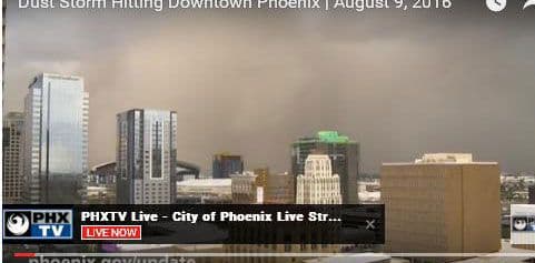 Pješčana oluja za tren oka guta milionski grad (Video) Pješčana oluja za tren oka guta milionski grad (Video)