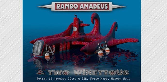 Prvi koncert Ramba Amadeusa na tvrđavi Forte Mare Prvi koncert Ramba Amadeusa na tvrđavi Forte Mare
