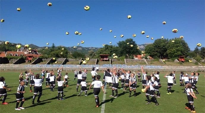 Na Cetinju počeo prvi kamp FC Juventus Na Cetinju počeo prvi kamp FC Juventus