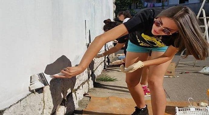 Nikšić: Umjetničkim muralima protiv grafita koji pozivaju na mržnju Nikšić: Umjetničkim muralima protiv grafita koji pozivaju na mržnju