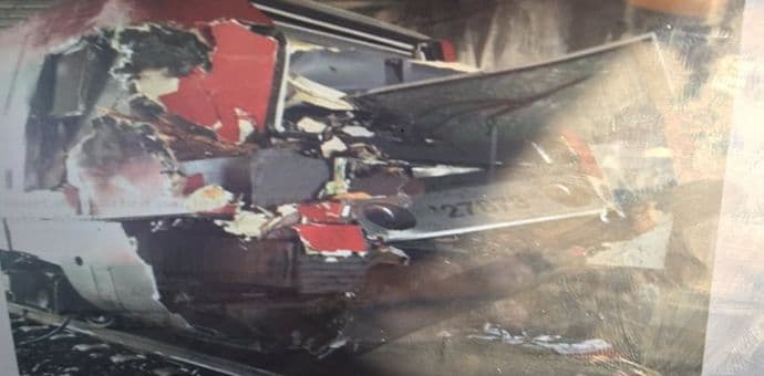 Voz udario u deblo, 60 povrijeđenih, jedna osoba kritično Voz udario u deblo, 60 povrijeđenih, jedna osoba kritično