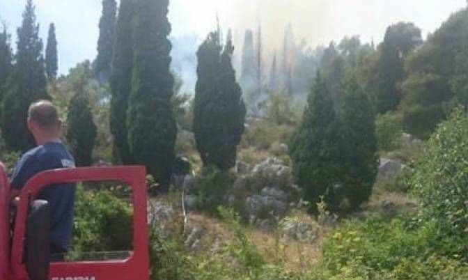 FOTO: Lokalizovan požar kod hotela City FOTO: Lokalizovan požar kod hotela City