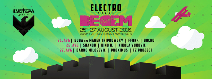 Bedem fest ipak ima elektro stejdž! Evo satnice Bedem fest ipak ima elektro stejdž! Evo satnice