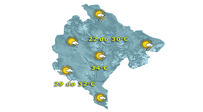 Evo kakvo nas vrijeme očekuje za dane vikenda Evo kakvo nas vrijeme očekuje za dane vikenda