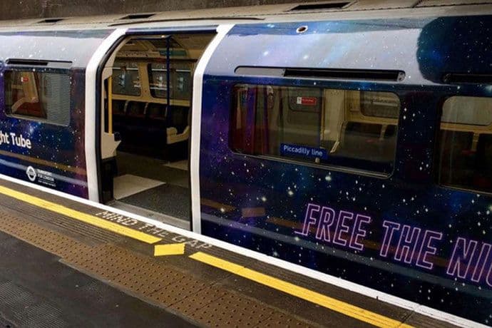 London poslije 150 godina vraća noćne linije podzemne željeznice London poslije 150 godina vraća noćne linije podzemne željeznice