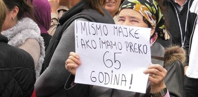 Majke iz Rožaja: Vratile se kući, dolaze opet u ponedjeljak Majke iz Rožaja: Vratile se kući, dolaze opet u ponedjeljak