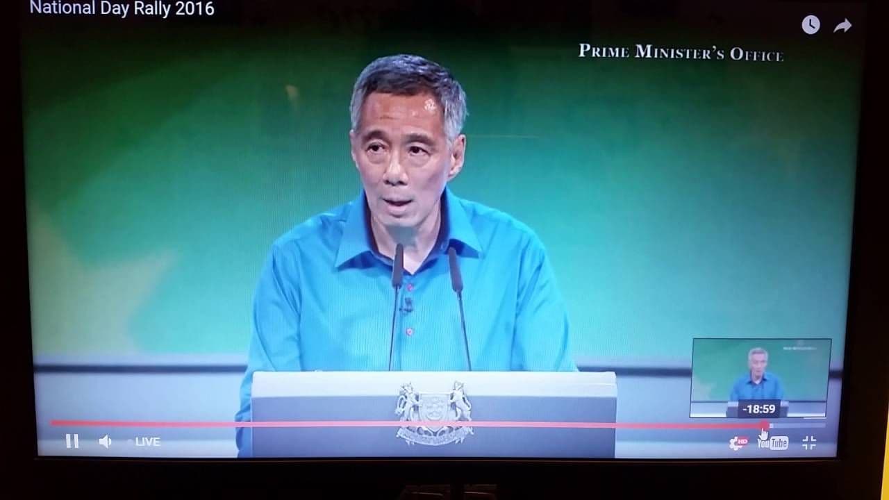 Premijer Singapura se onesvijestio tokom trosatnog govora Premijer Singapura se onesvijestio tokom trosatnog govora