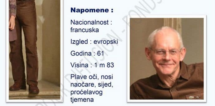 Ni traga od nestalog Francuza Ni traga od nestalog Francuza